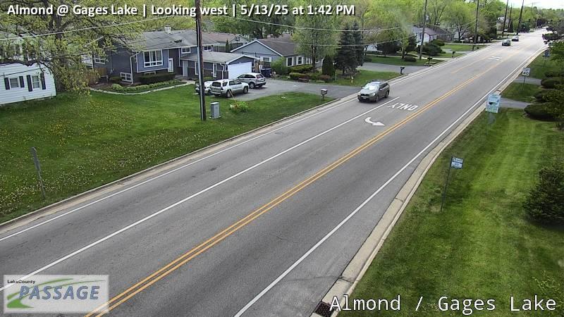 Traffic Cam Almond at Gages Lake