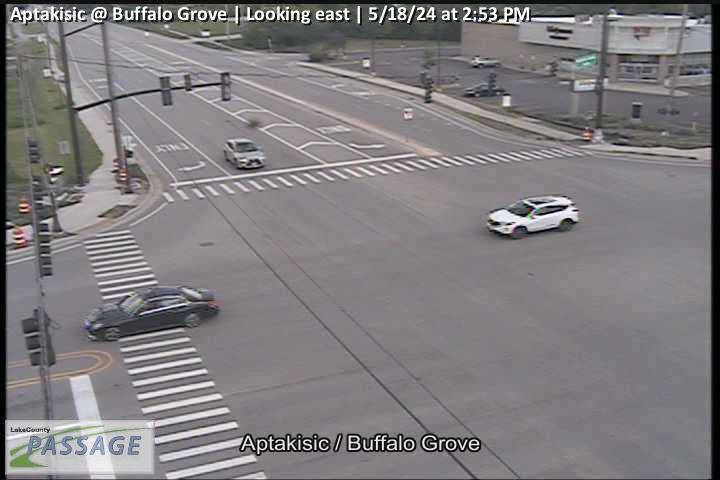 Traffic Cam Aptakisic at Buffalo Grove