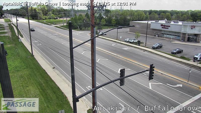 Traffic Cam Aptakisic at Buffalo Grove