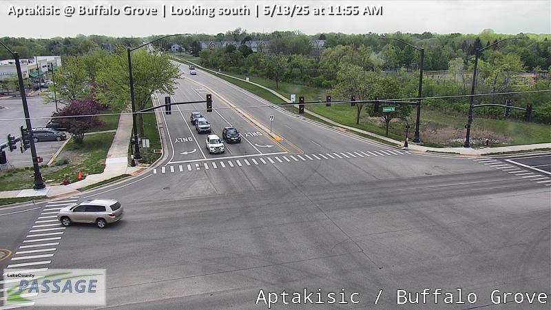 Traffic Cam Aptakisic at Buffalo Grove