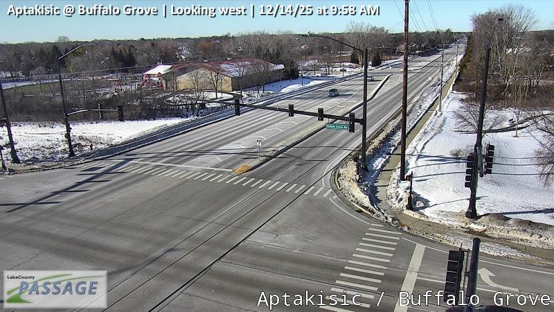 Traffic Cam Aptakisic at Buffalo Grove