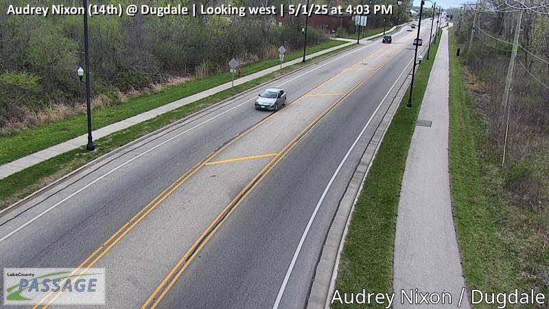 Traffic Cam Audrey Nixon (14th) at Dugdale - W