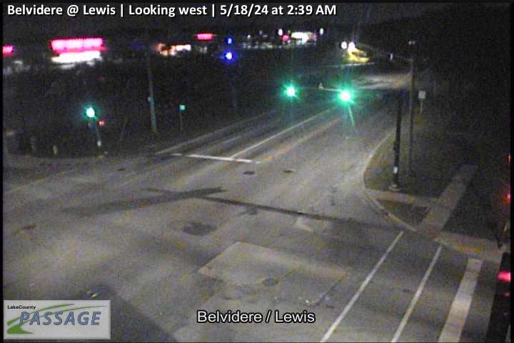 Traffic Cam Belvidere at Lewis - W
