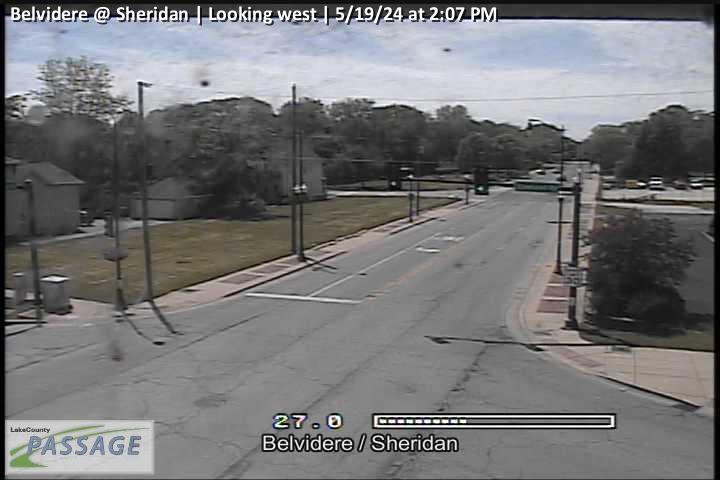 Traffic Cam Belvidere at Sheridan
