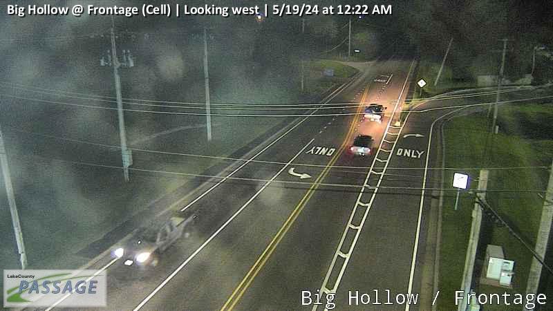 Traffic Cam Big Hollow at Frontage (Cell)