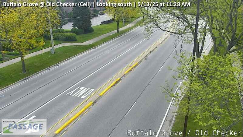 Traffic Cam Buffalo Grove at Old Checker (Cell)