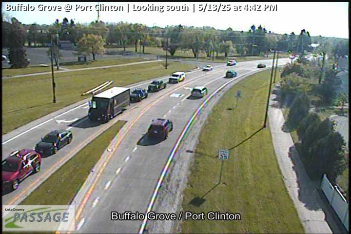 Traffic Cam Buffalo Grove at Port Clinton - S