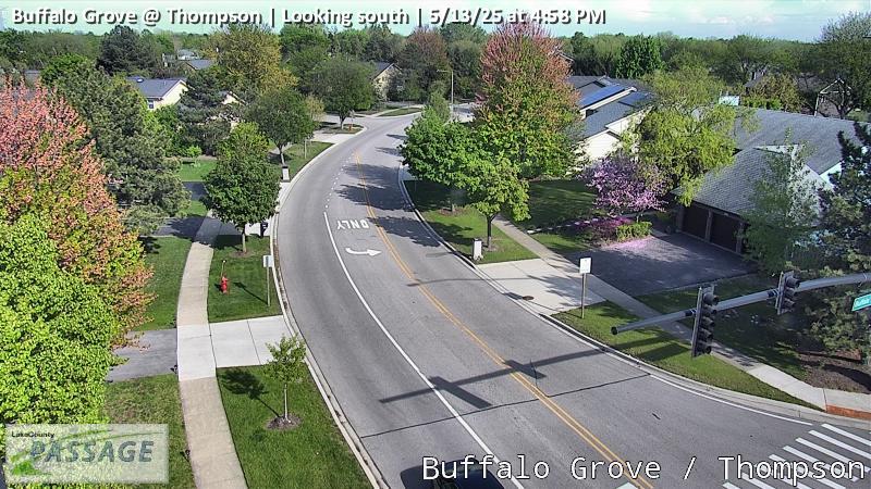 Traffic Cam Buffalo Grove at Thompson