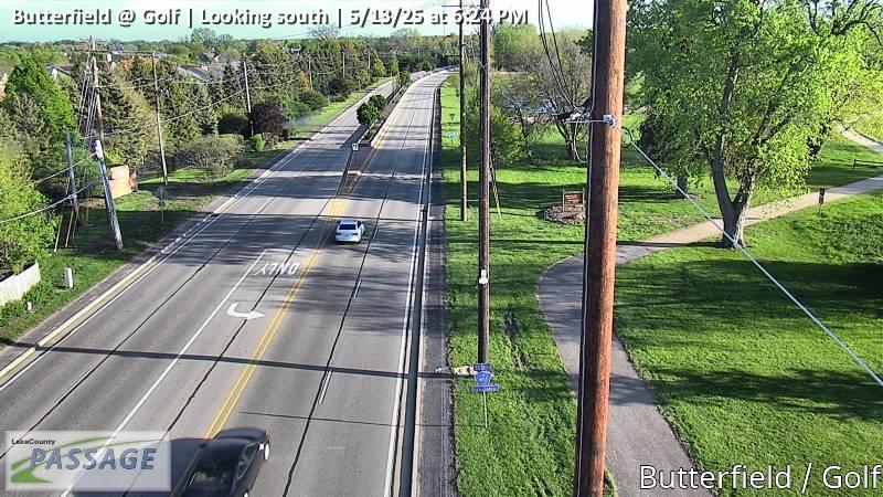 Traffic Cam Butterfield at Golf