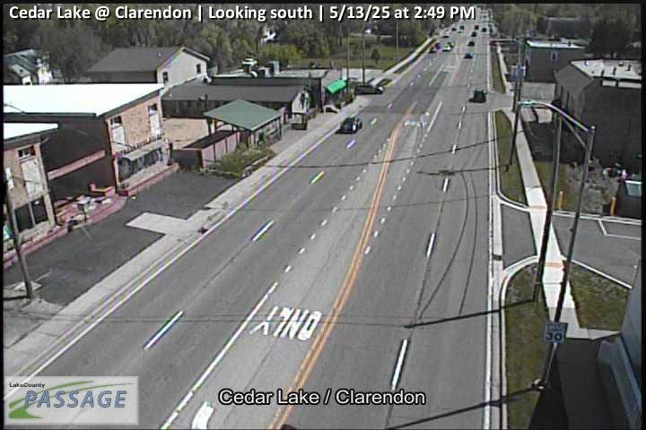 Traffic Cam Cedar Lake at Clarendon