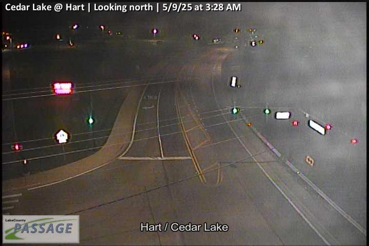 Traffic Cam Cedar Lake at Hart