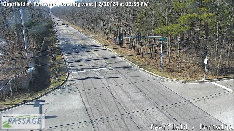 Traffic Cam Deerfield at Portwine - W