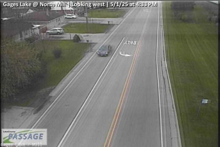 Traffic Cam Gages Lake at North Mill