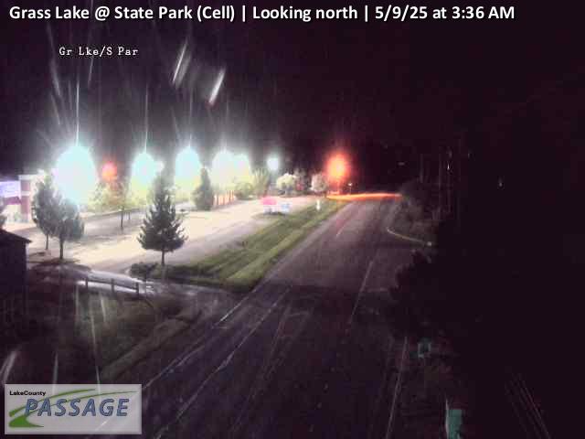 Traffic Cam Grass Lake at State Park (Cell) - N