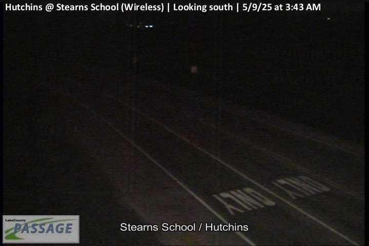 Traffic Cam Hutchins at Stearns School (Wireless)