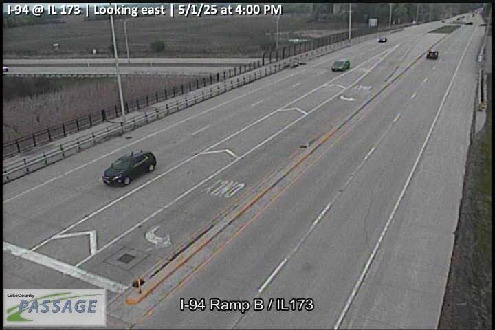 Traffic Cam I-94 at IL 173 - E