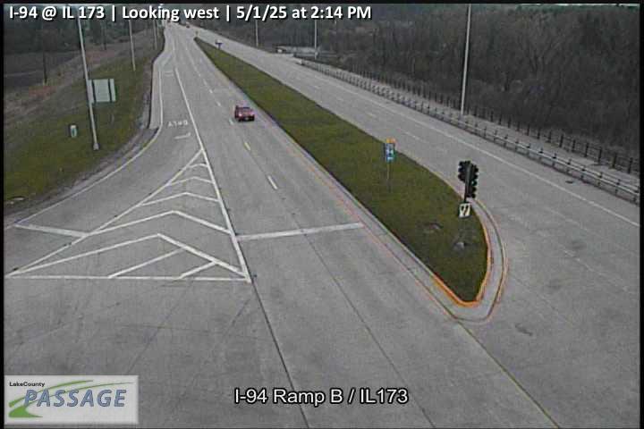 Traffic Cam I-94 at IL 173 - W