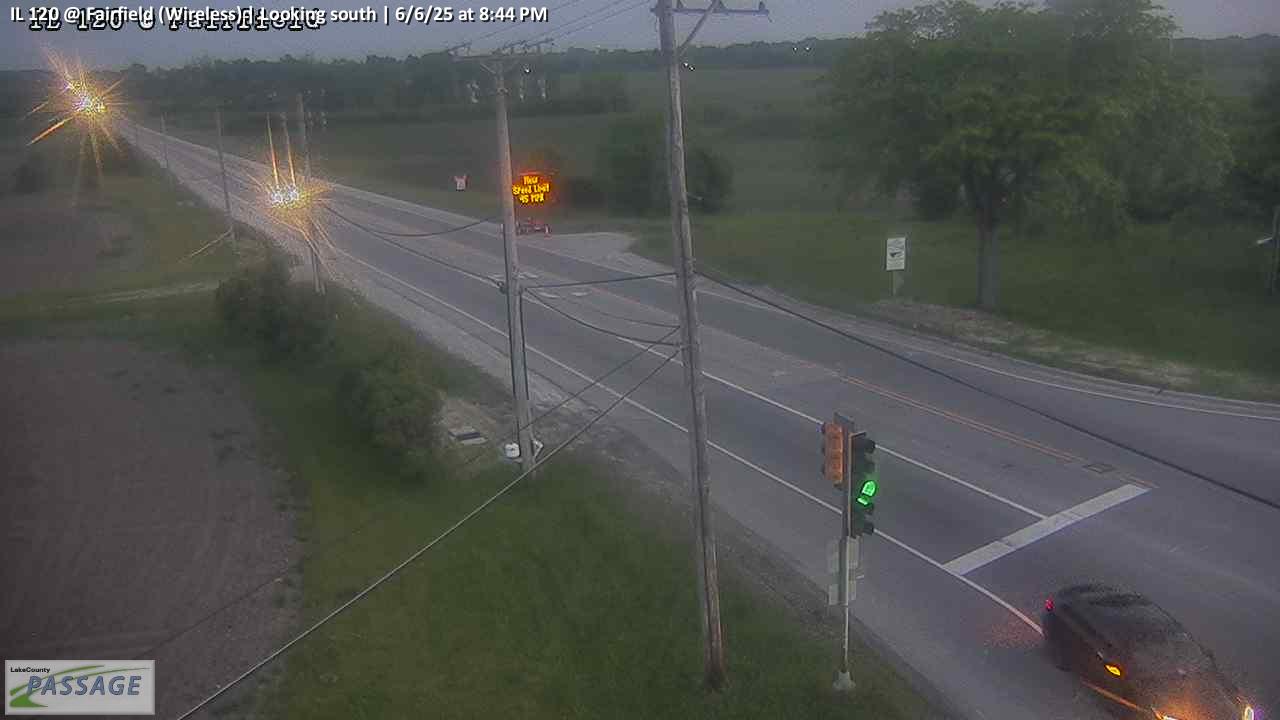 Traffic Cam IL 120 at Fairfield (Wireless) - S
