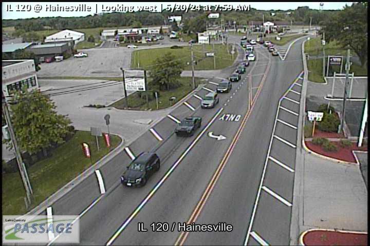 Traffic Cam IL 120 at Hainesville - W