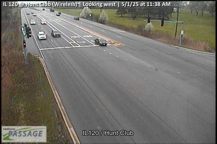 Traffic Cam IL 120 at Hunt Club (Wireless)