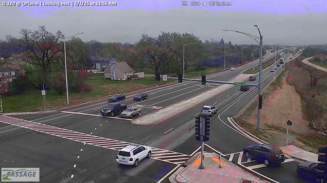 Traffic Cam IL 120 at OPlaine