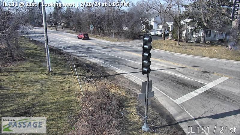 Traffic Cam IL 131 at 21st