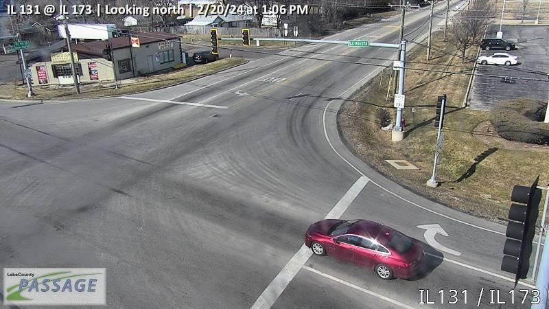 Traffic Cam IL 131 at IL 173