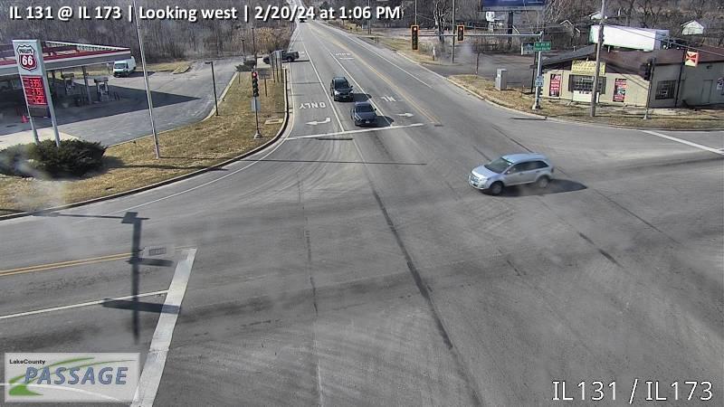 Traffic Cam IL 131 at IL 173