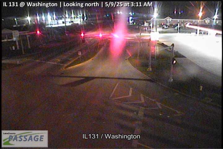 camera snapshot for IL 131 at Washington