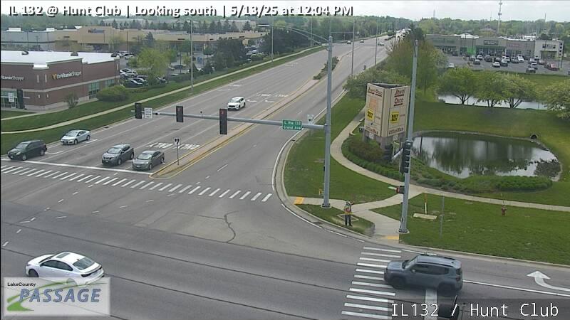 Traffic Cam IL 132 at Hunt Club - S