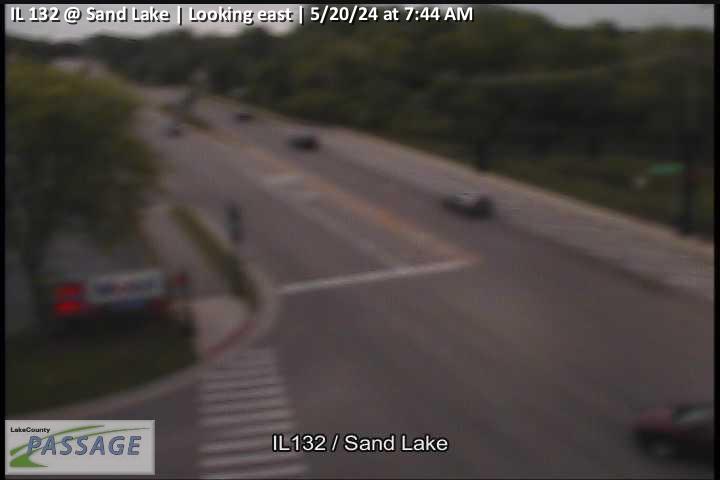 Traffic Cam IL 132 at Sand Lake