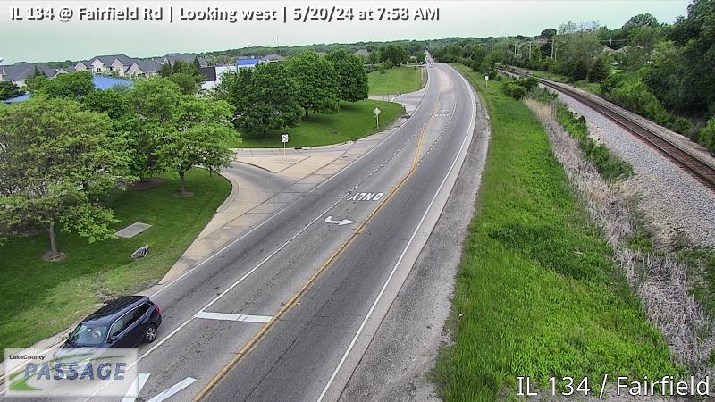 Traffic Cam IL 134 at Fairfield Rd