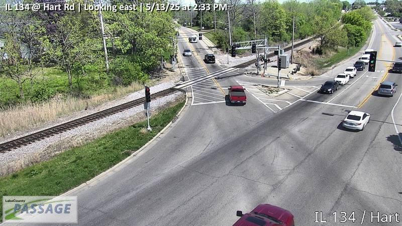 Traffic Cam IL 134 at Hart Rd