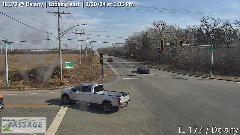 Traffic Cam IL 173 at Delany