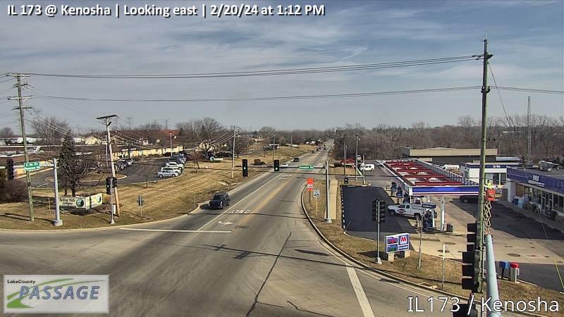 Traffic Cam IL 173 at Kenosha