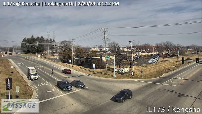 Traffic Cam IL 173 at Kenosha