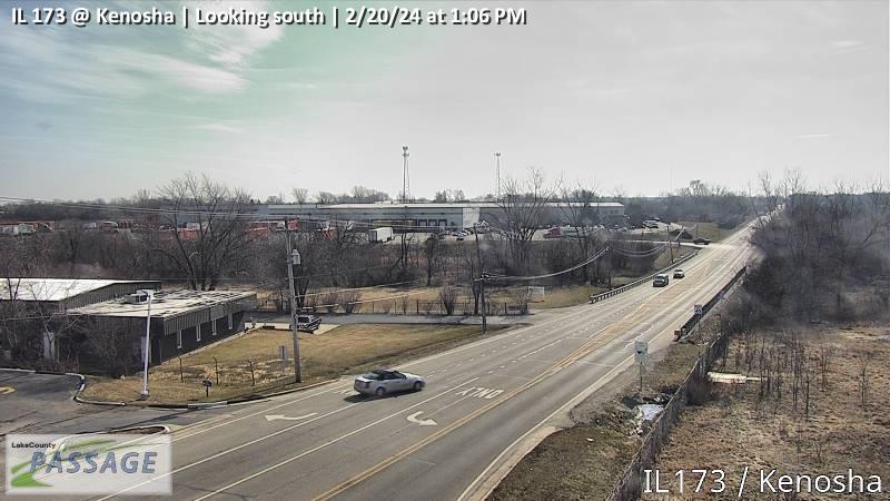Traffic Cam IL 173 at Kenosha - S