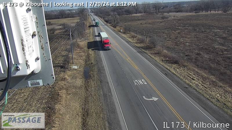 Traffic Cam IL 173 at Kilbourne - E