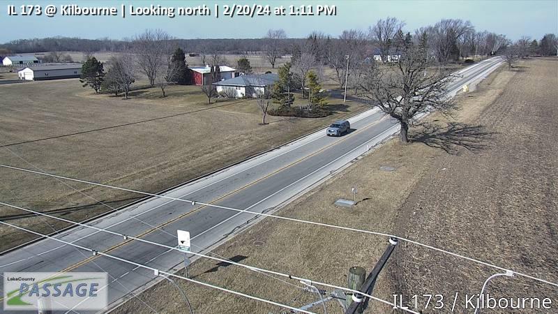 Traffic Cam IL 173 at Kilbourne