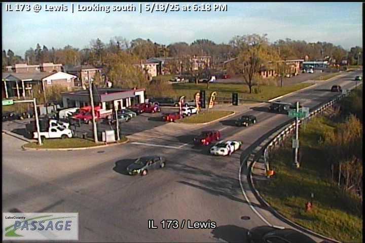 Traffic Cam IL 173 at Lewis - S