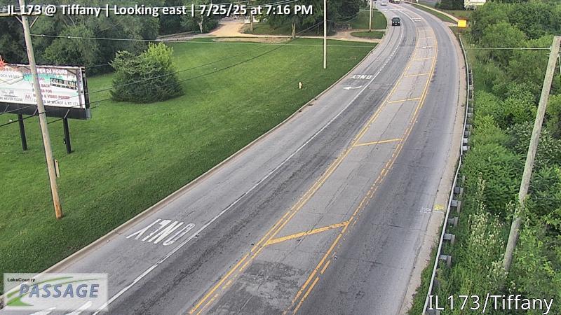 Traffic Cam IL 173 at Tiffany