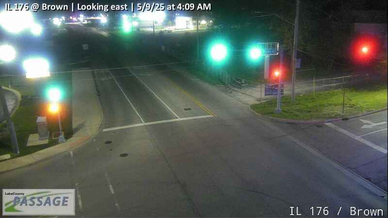 camera snapshot for IL 176 at Brown
