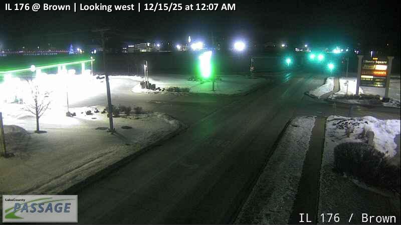 Traffic Cam IL 176 at Brown
