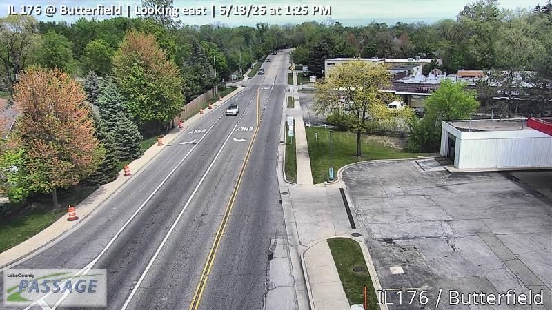 Traffic Cam IL 176 at Butterfield