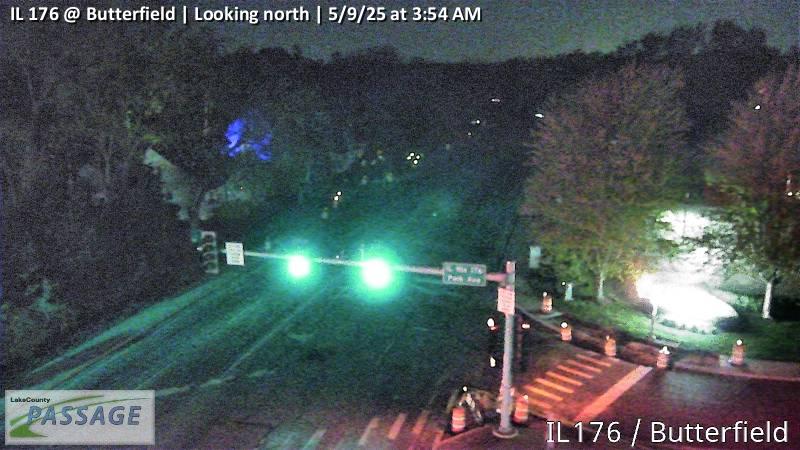 camera snapshot for IL 176 at Butterfield