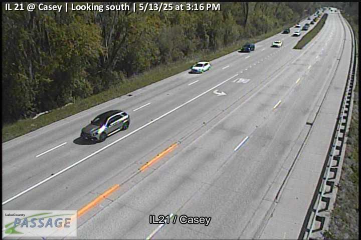 Traffic Cam IL 21 at Casey - S