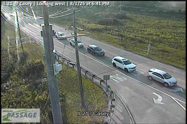 Traffic Cam IL 21 at Casey - W