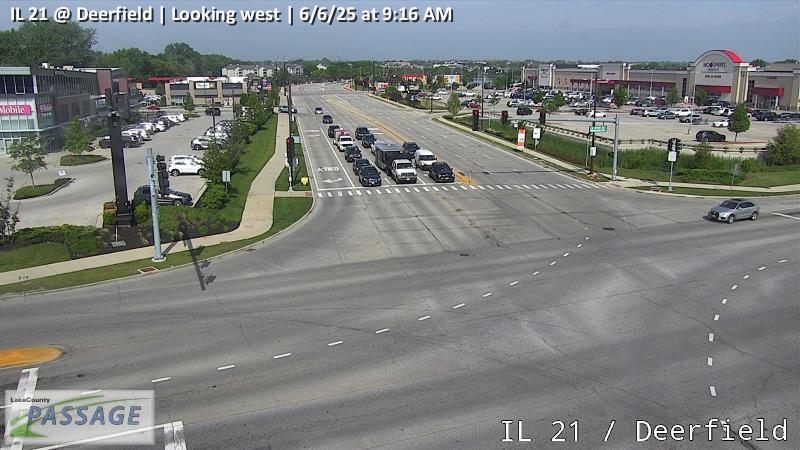 Traffic Cam IL 21 at Deerfield