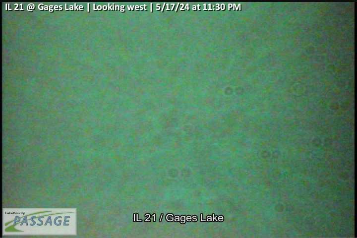 Traffic Cam IL 21 at Gages Lake