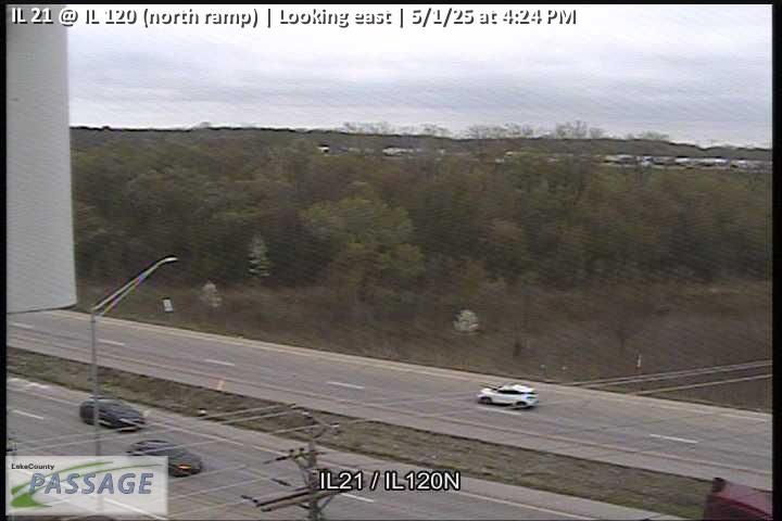 Traffic Cam IL 21 at IL 120 (north ramp) - E